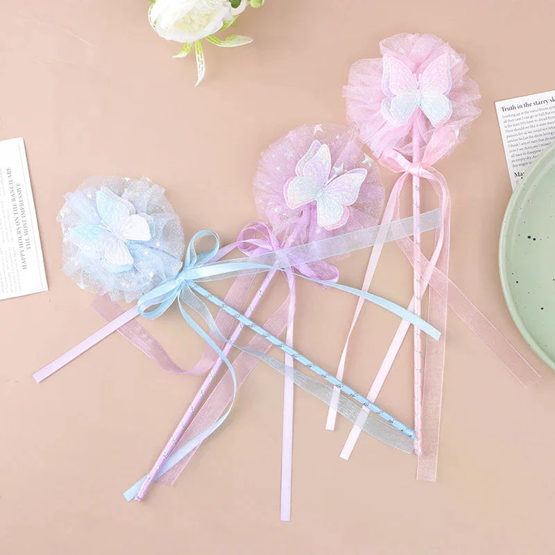 Butterfly Fairy Wand Princess Cosplay Prop for Girls