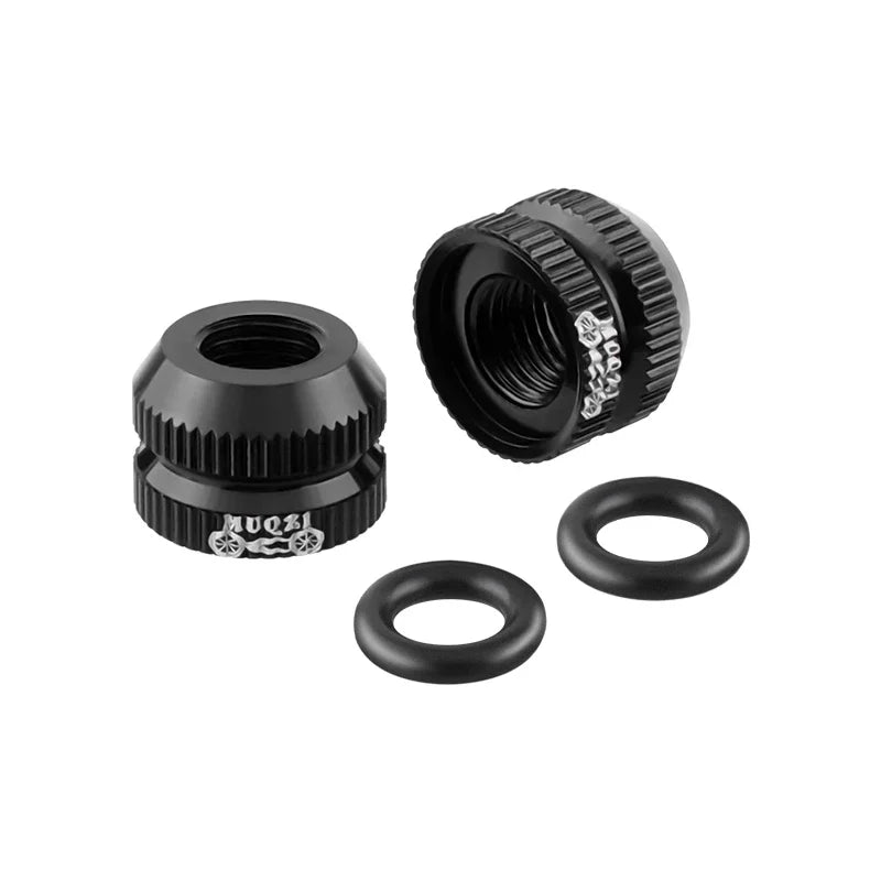 Bike Tubeless Tire Presta Valve Nut MTB Road Bicycle Rim Aluminum