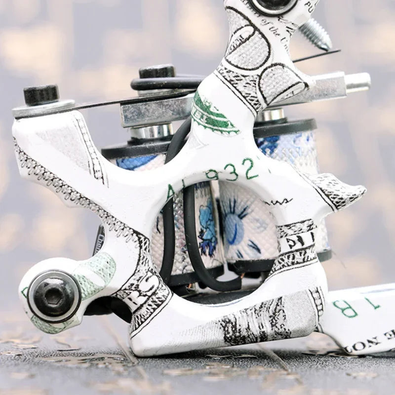 Carbon Steel Rotary Tattoo Machine – Shader & Liner Gun