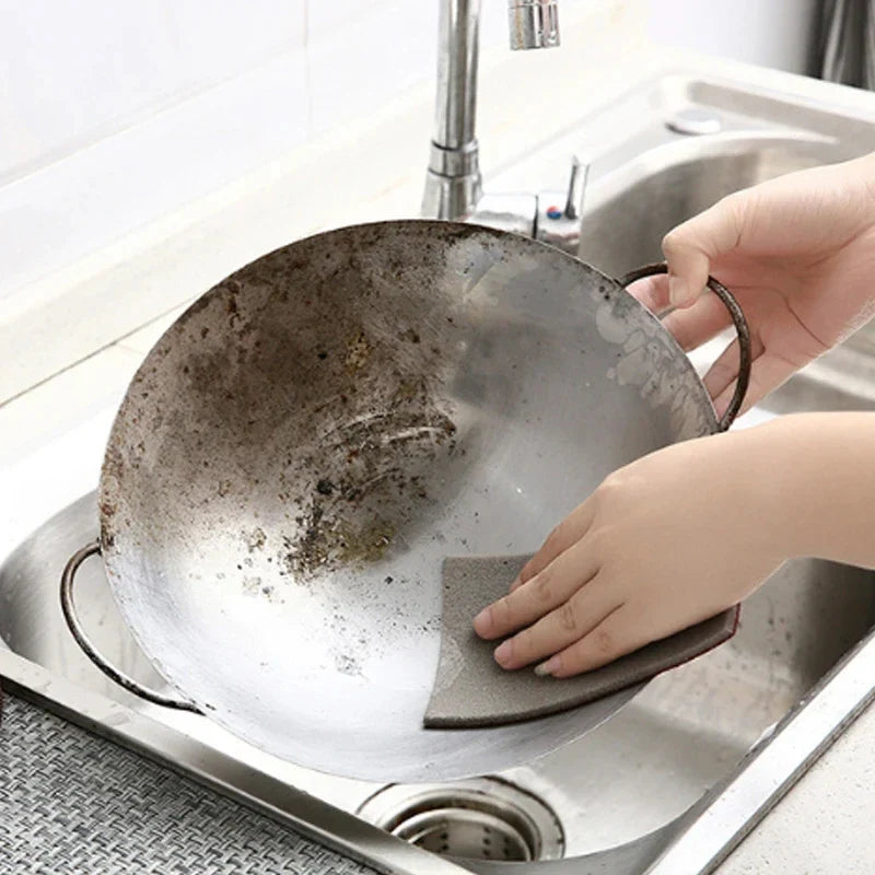 Magic Melamine Sponge Scrubber for Pots, Pans & Kitchen Cleaning