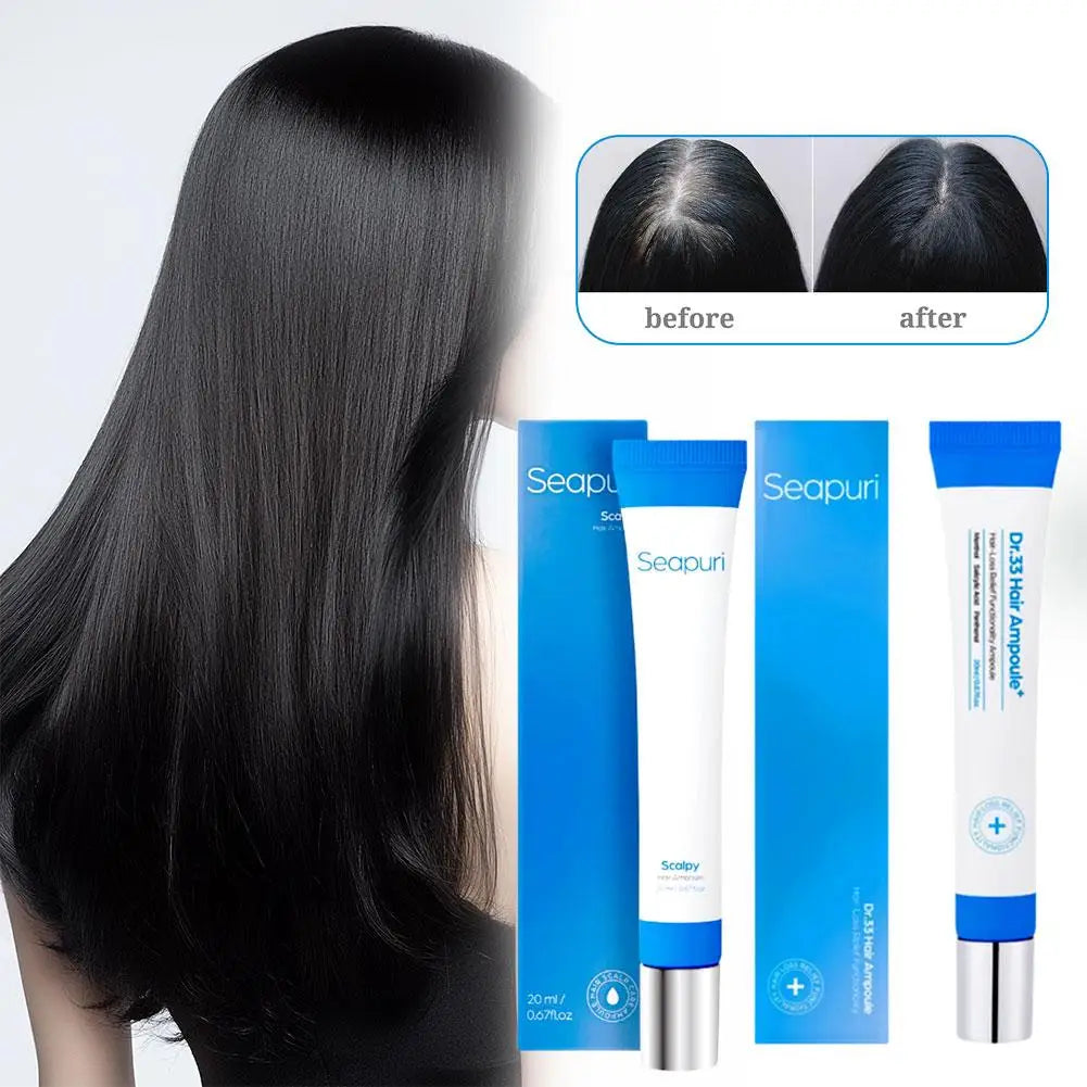 Scalp Hair Essence Rollerball Serum – Anti-Frizz & Strengthening