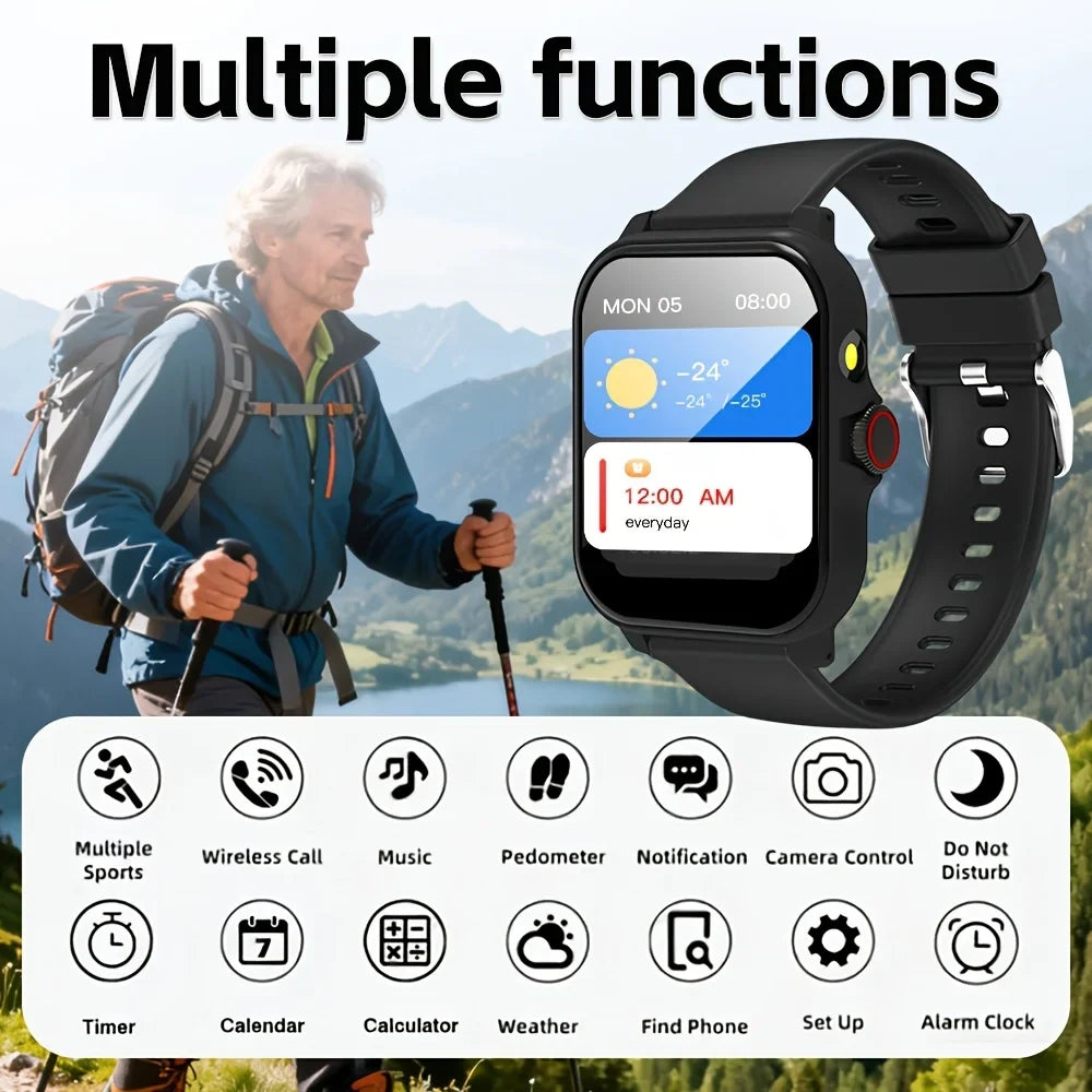 ERUN Smart Watch 1.83" Touch Screen | Call, Sports & Alexa