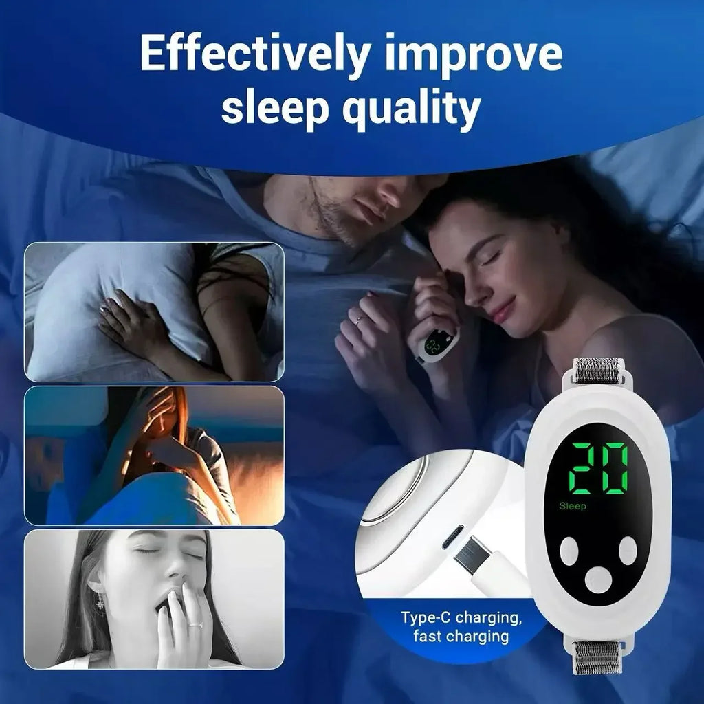 Handheld Microcurrent Sleep Aid Device | 20-Level EMS Relaxation