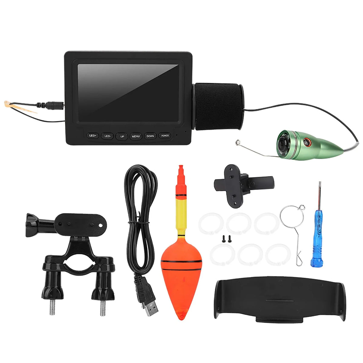 4 3 HD Underwater Visual Fish Finder Portable Fishing Camera Screen