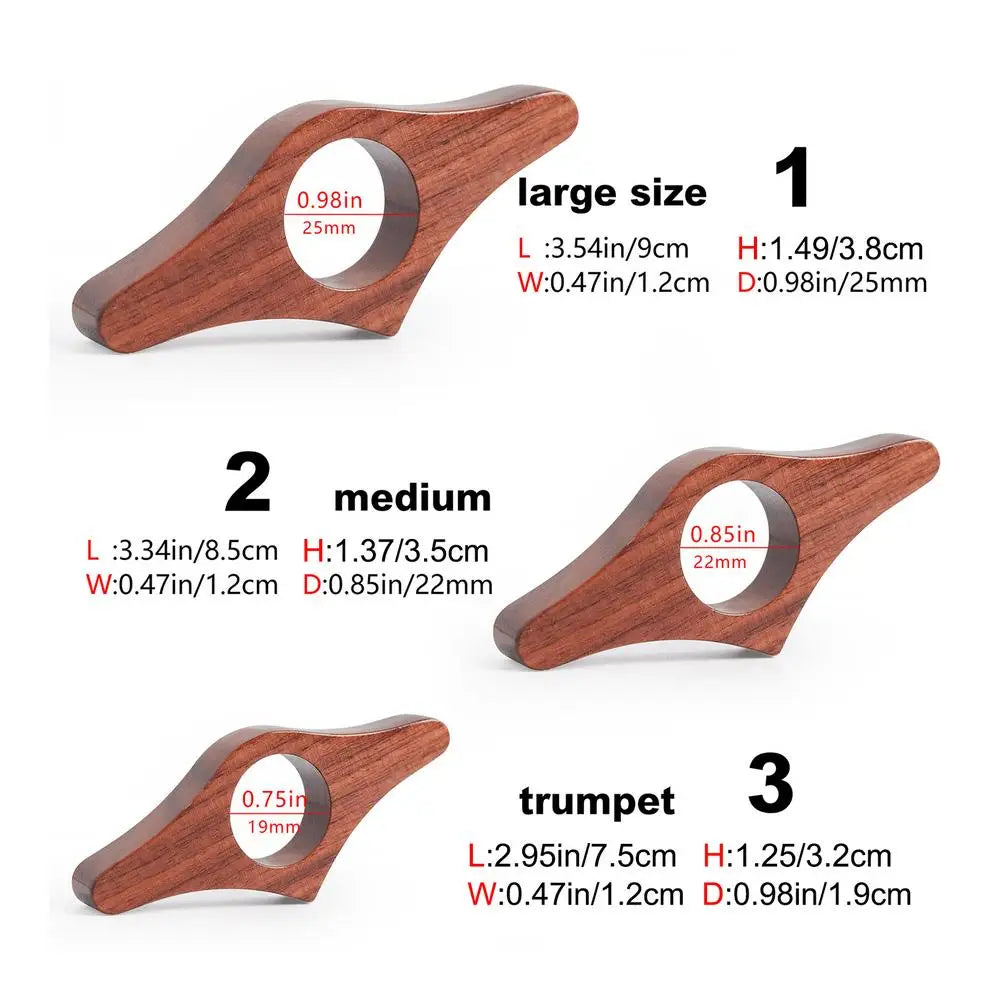 Thumb Book Page Holder Wooden Bookmark Ring Reading Lovers Aid Tools