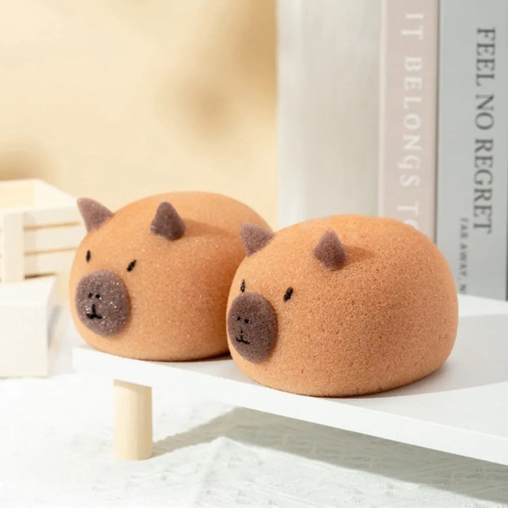 Animal Shaped Bath Sponge Ball Soft Foaming Back Scrubber Gentle