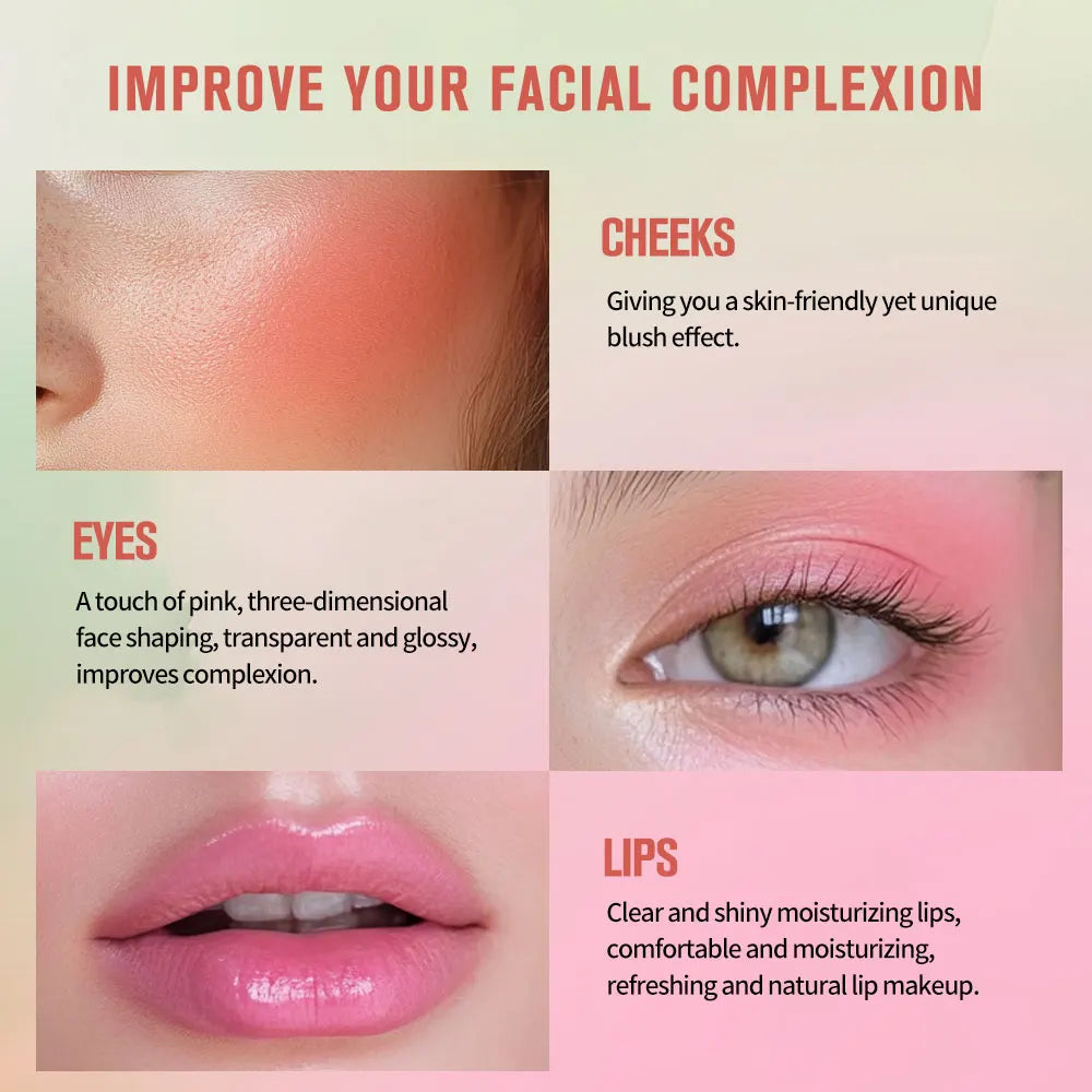ibcccndc 3-in-1 Temperature Change Blush & Contour Stick