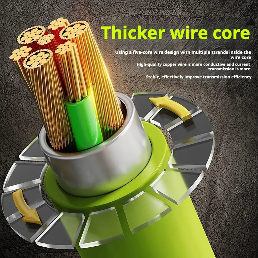 240W USB-A to USB-C Fast Charging Cable 0.3M–2M | 5A