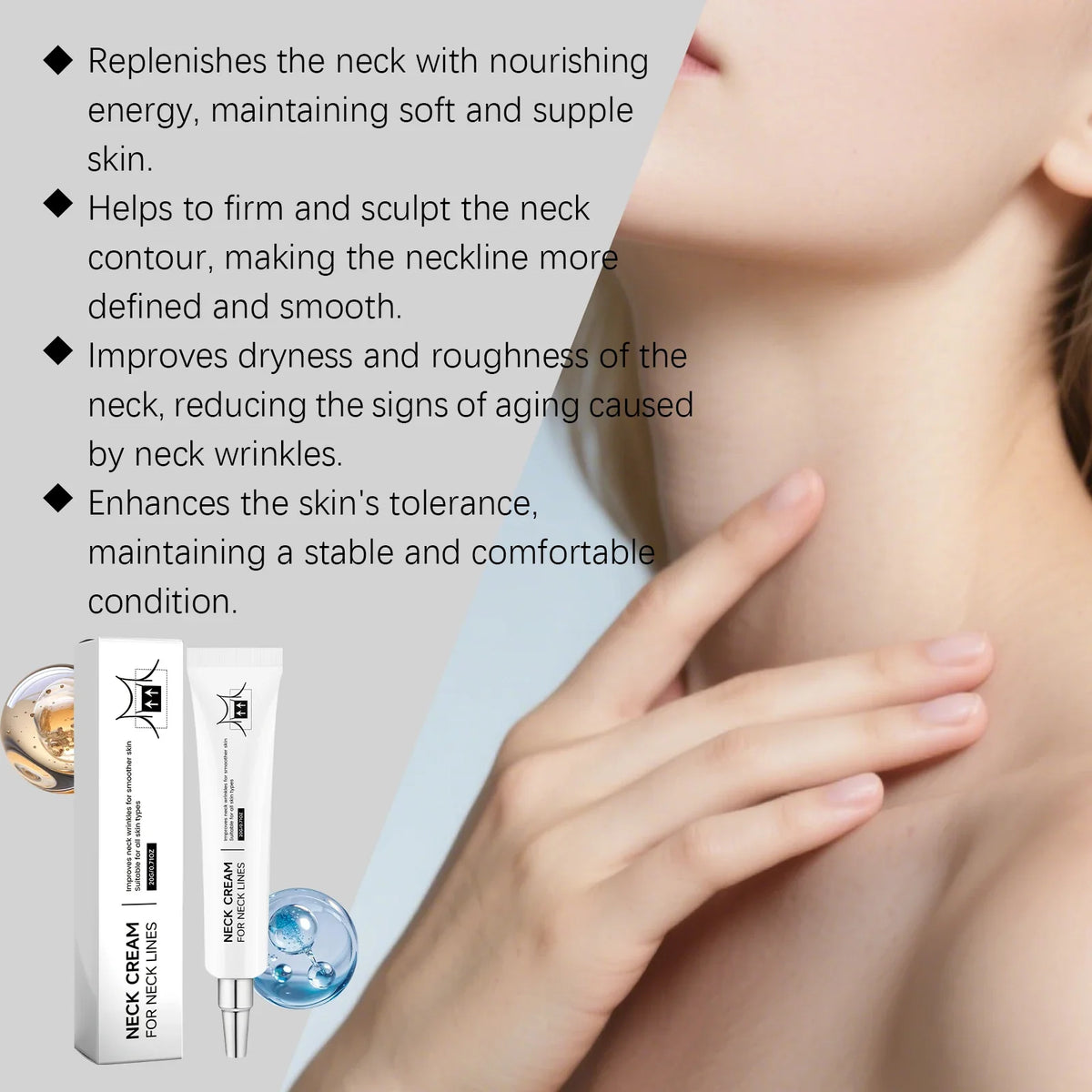 Neck Firming & Lifting Cream – Anti-Aging Moisturizer 20g