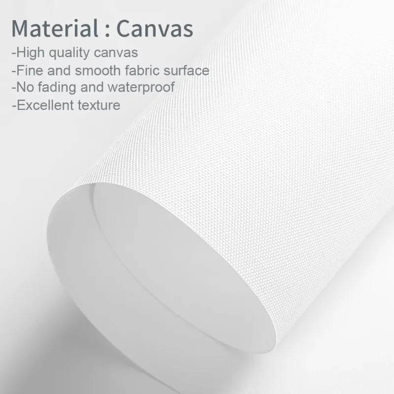 Magnolia Flowers Canvas Wall Art | Modern Floral Poster Unframed
