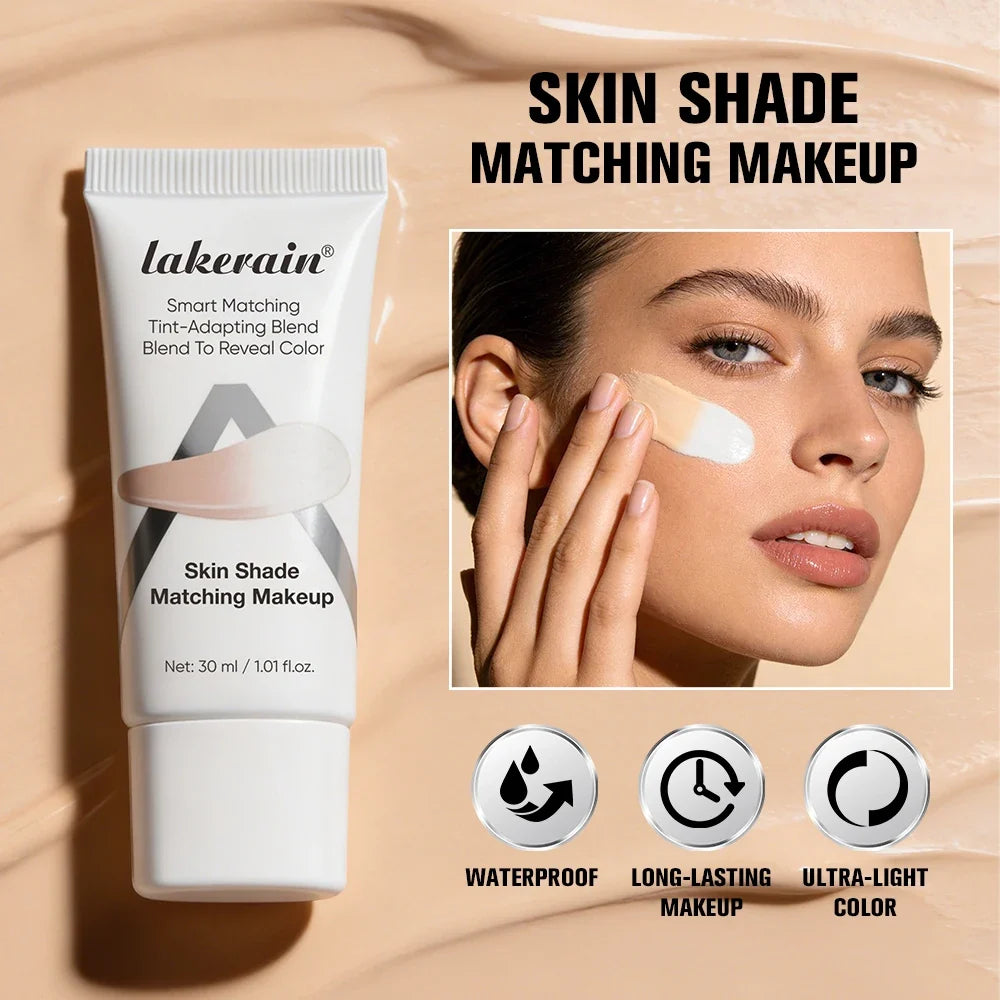 Lakerain Color-Changing Foundation SPF15 | Shade Matching