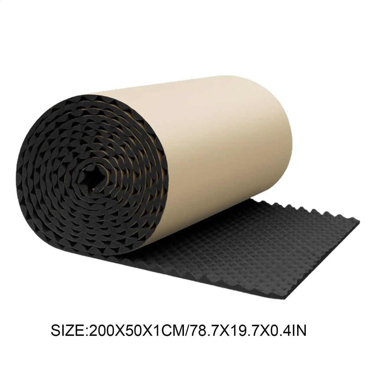Self-Adhesive Rubber Foam Soundproofing Panel | Studio & Car