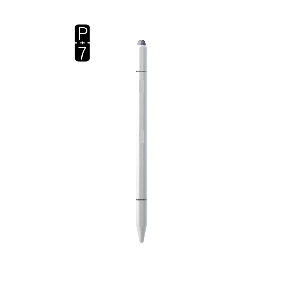 P+7 Universal Stylus Pen 3 Tips & Ballpoint – iOS & Android