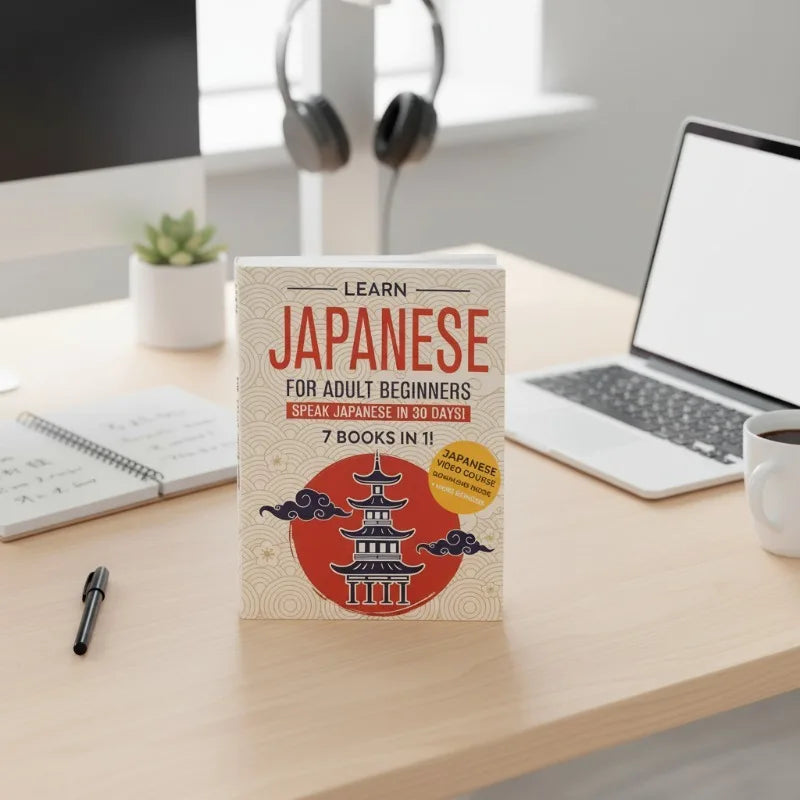 Learn Japanese Adult Beginners 7 Books 1 Speak 30 Days Start