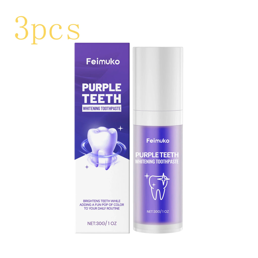 Premium Purple Toothpaste – Fresh Breath & Enamel Care