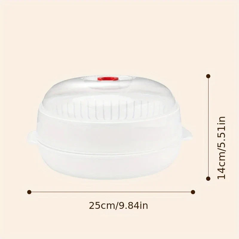 Microwave Steamer – Food Grade High Temp Cooking Tool
