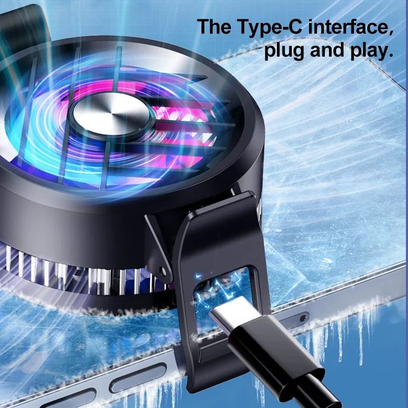 Processor Cooler Mobile Phone Radiator Fan Cell Cooling Plate Gamer