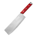 InLeung Stainless Steel Butcher Cleaver – Wooden Handle Chef Knife
