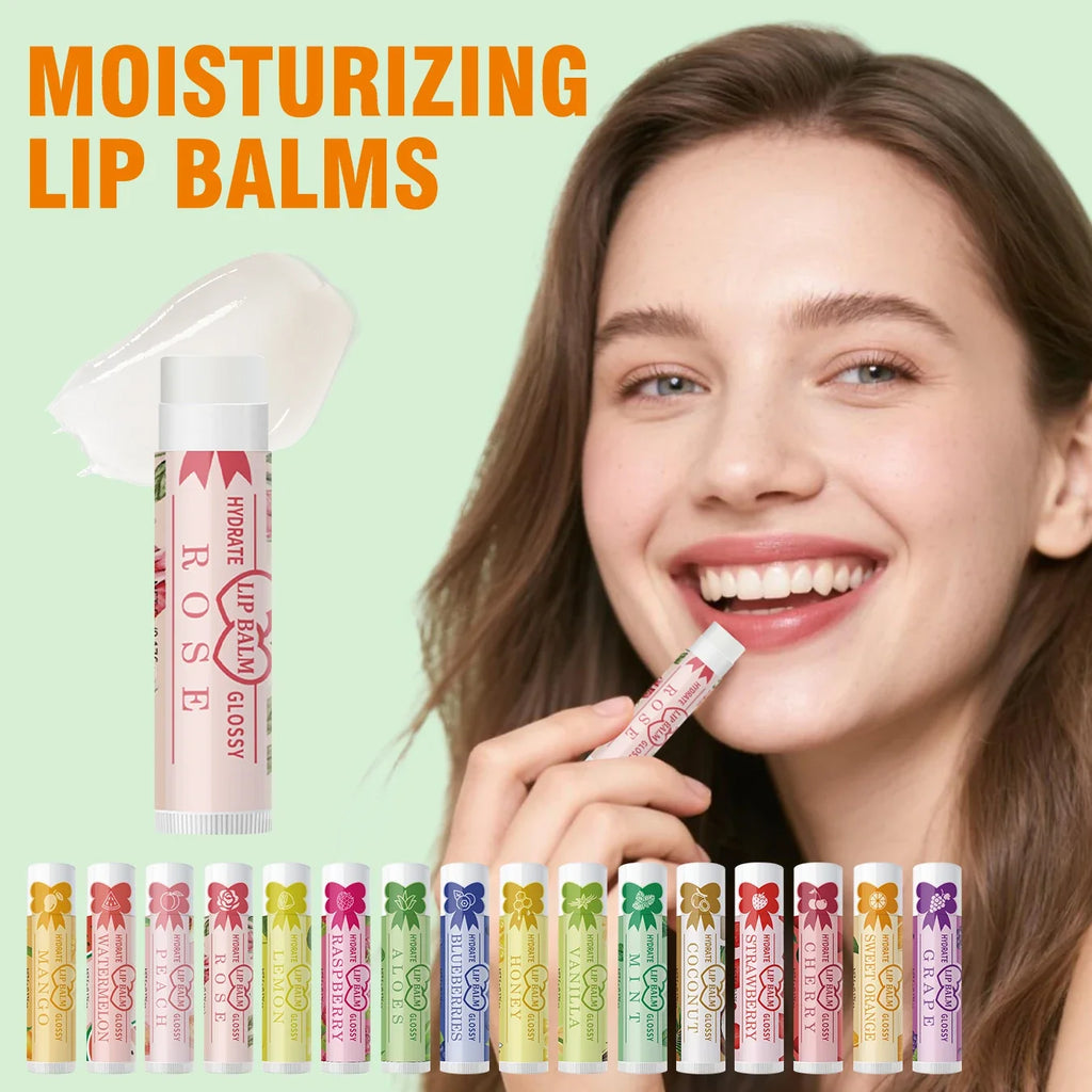 32-Piece Colored Lipstick Set – 16 Shades, Moisturizing Lip Care