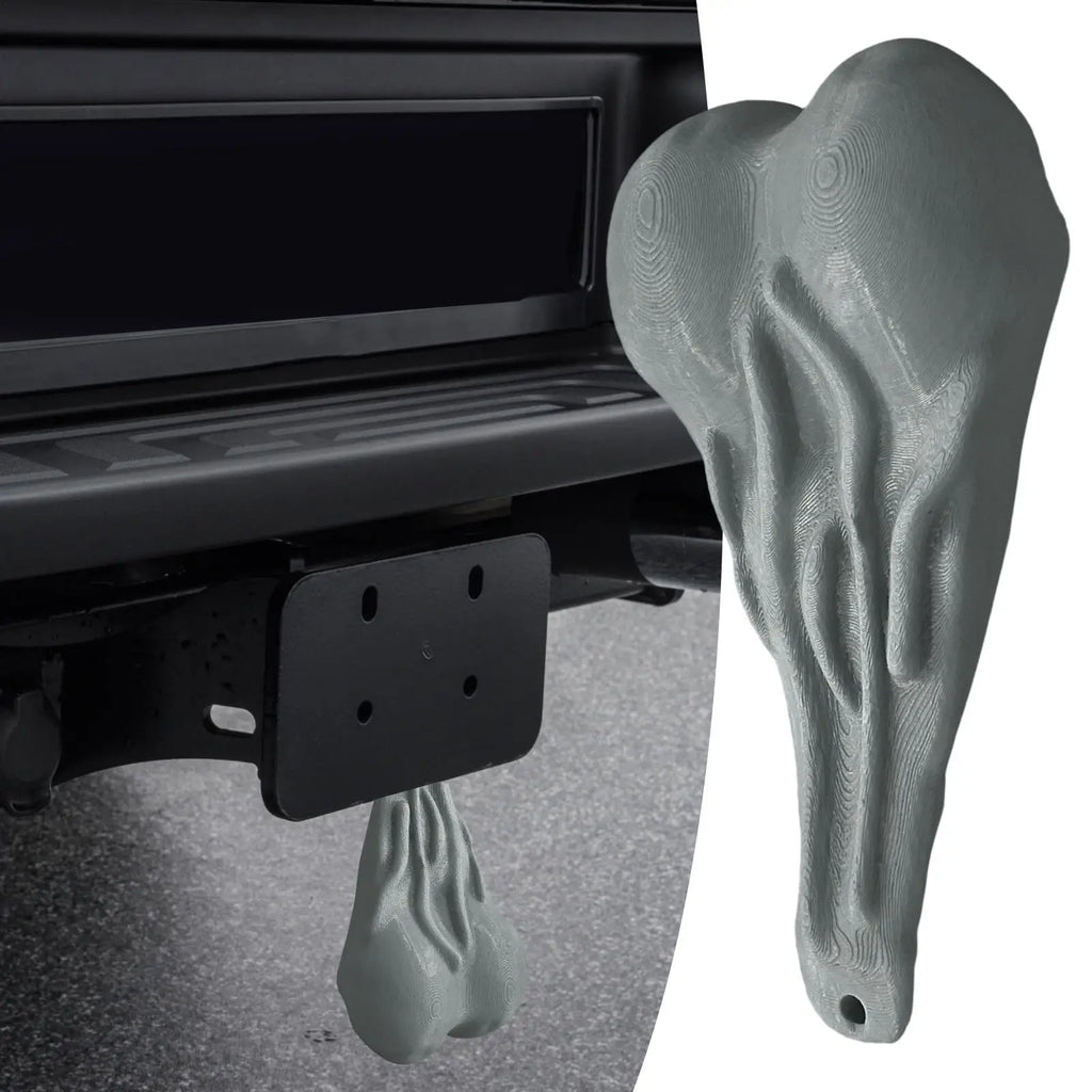 Funny Truck Bumper Ball Hitch Ornament – Gag Gift for Men