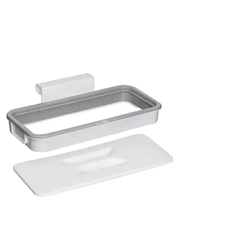 Hanging Trash Bag Holder – Cabinet Door Organizer Rack