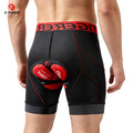 X-TIGER Men's Gel Pad Cycling Shorts – MTB & Road Bike