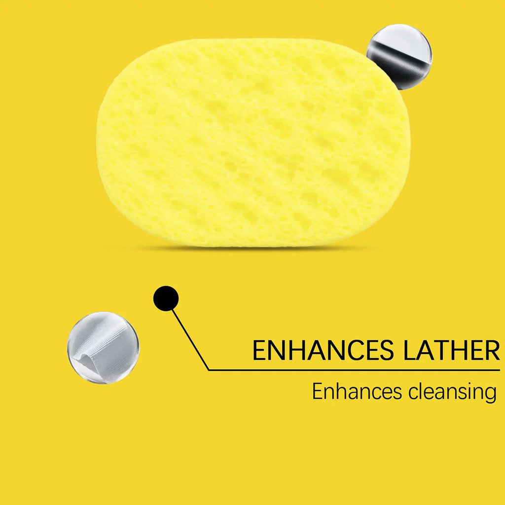 Reusable Exfoliating Bath Sponge – Soft Body Scrubber Shower