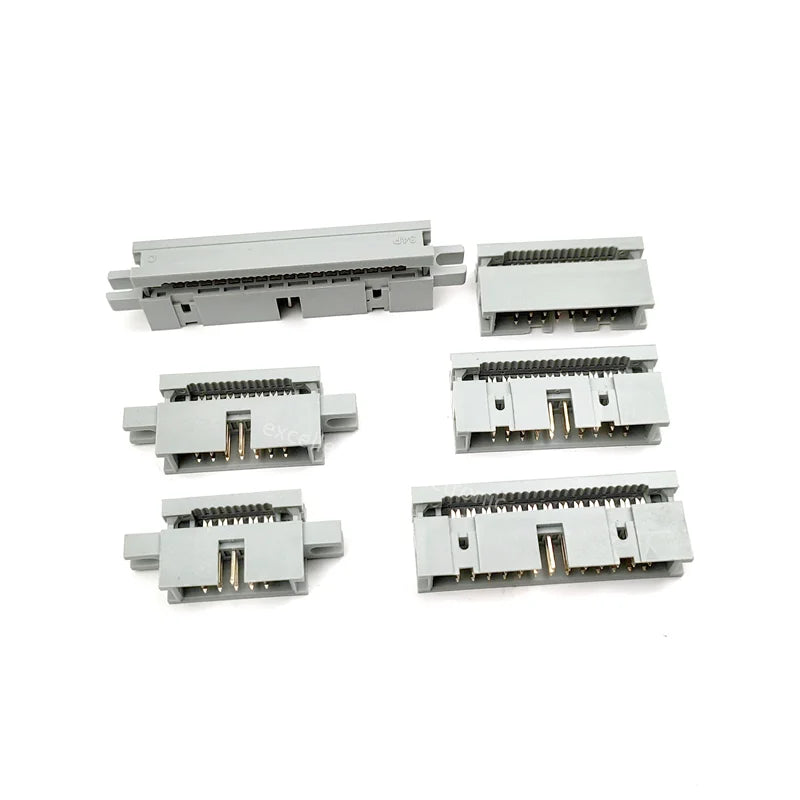 IDC Box Header Male Headers 10 14 16 18 20 30 34 40 50 PIN Connector