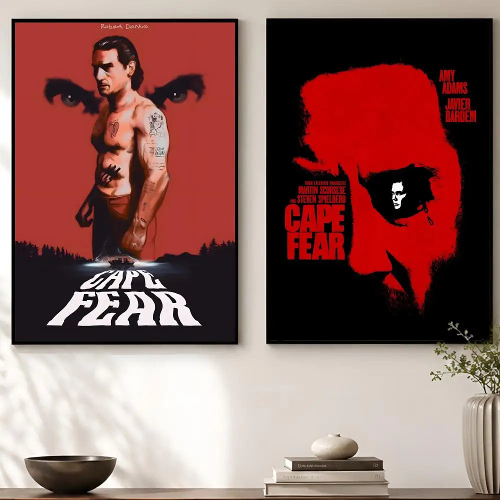 Cape Fear Movie Poster – Self-Adhesive HD Wall Art Decor
