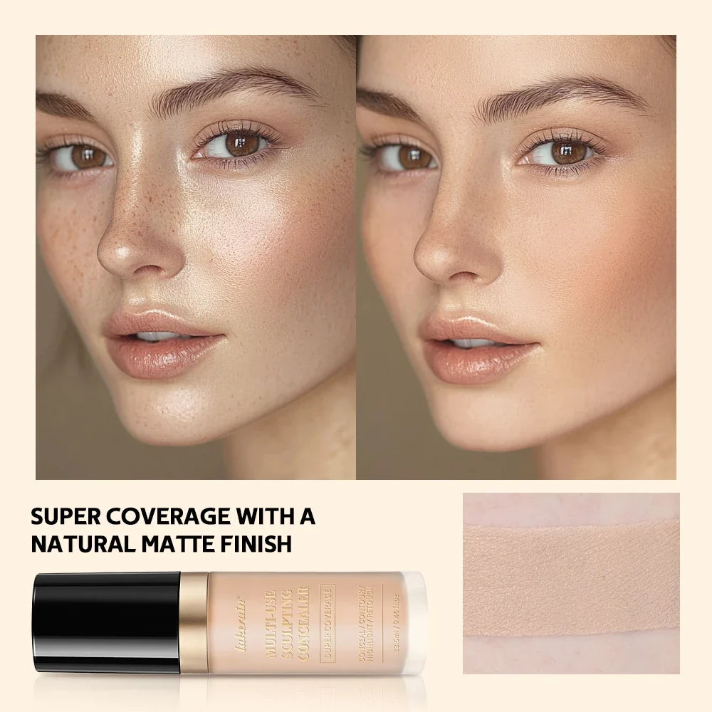 Lakerain Multi-Use Concealer Cream – Contour, Cover & Highlight