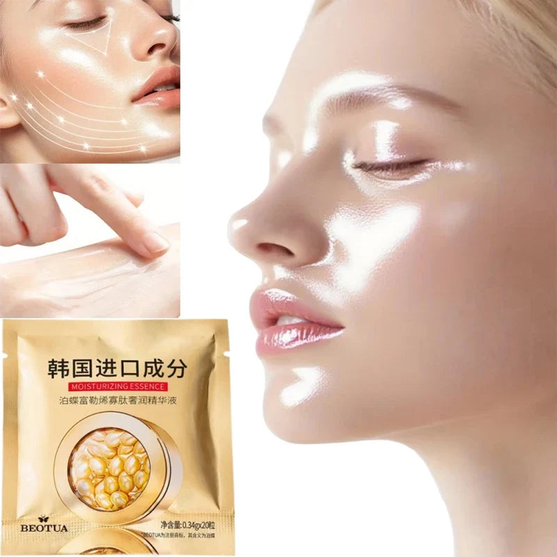 Hyaluronic Acid Capsules Face Serum 20pcs – Collagen Anti-Aging
