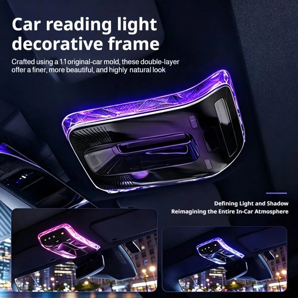 Crystal Ambient Light Trim for Mercedes W213 W206 GLC GLE EQE