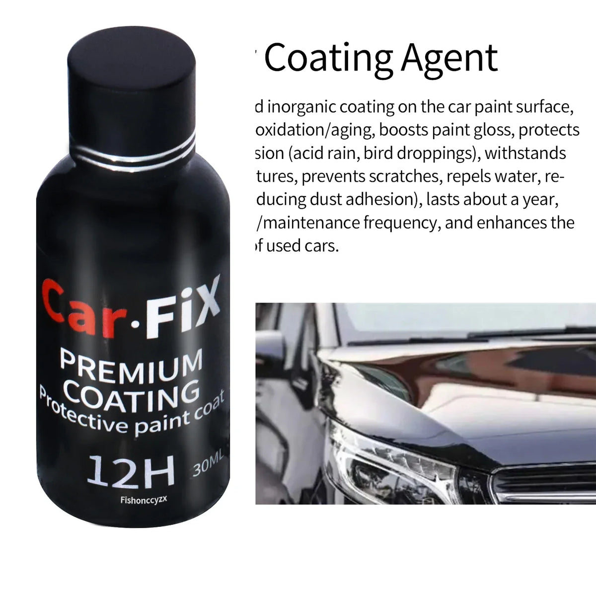 Graphene Ceramic Coating 12H Car Detailing Professionals 5+ Years