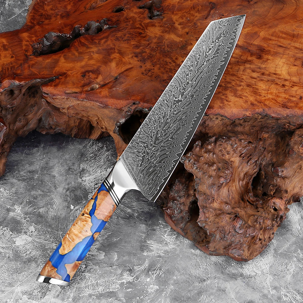 Kiritsuke Chef Knife 8" – VG10 Damascus Steel | XITUO