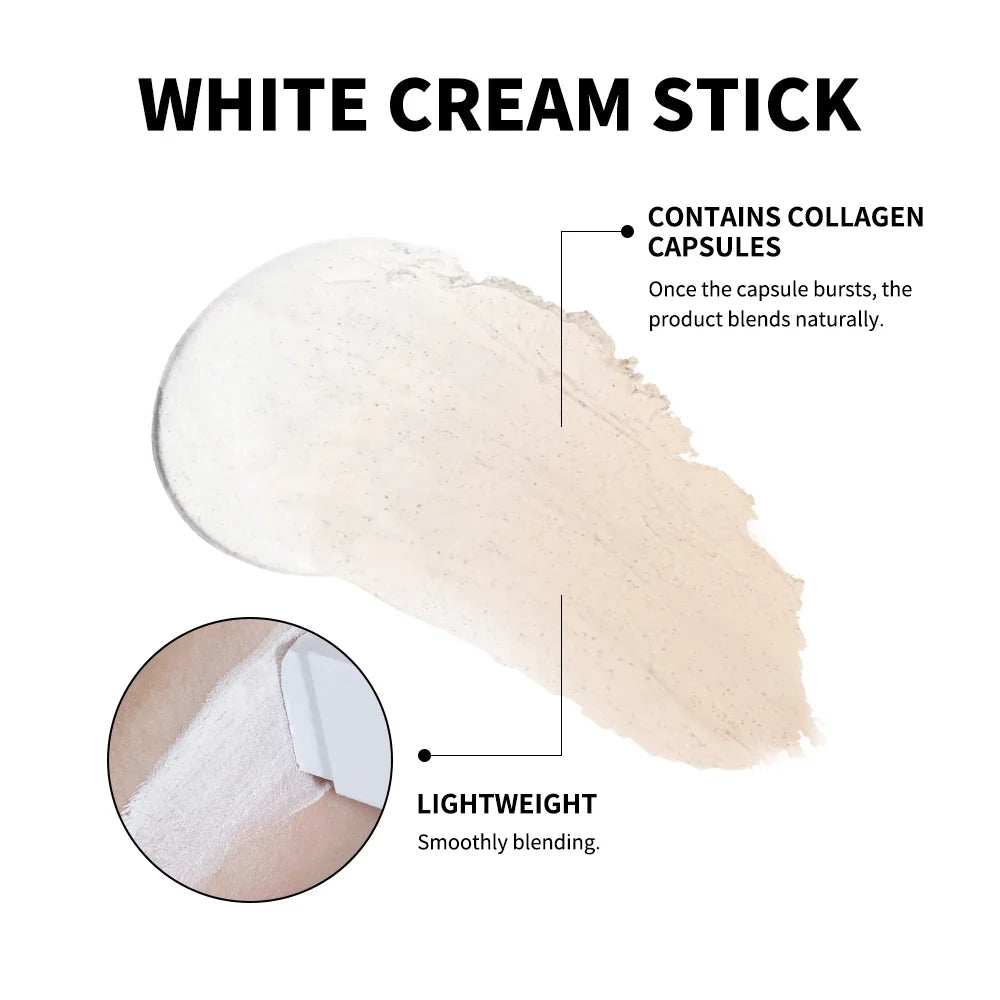 Lakerain Color-Changing Foundation Stick – Full Coverage Matte
