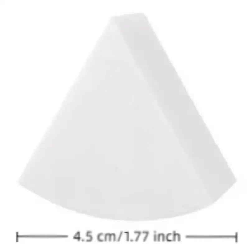 Triangle Makeup Sponge Fan Puff | Wet & Dry | 1–30 Pack