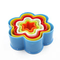 Cookie Cutter Mold Set – Circle, Heart, Star & Flower Shapes