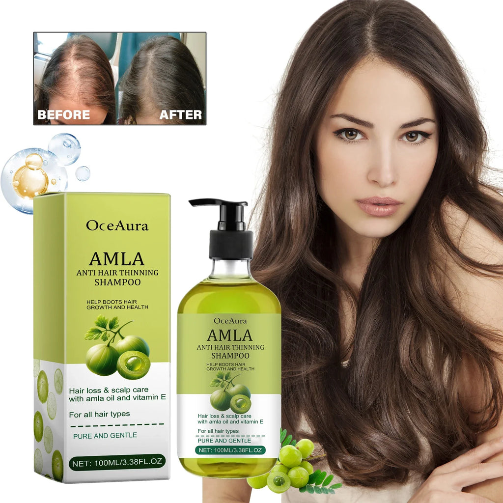 OceAura Amla Oil Shampoo | Volumizing & Strengthening – 100ml
