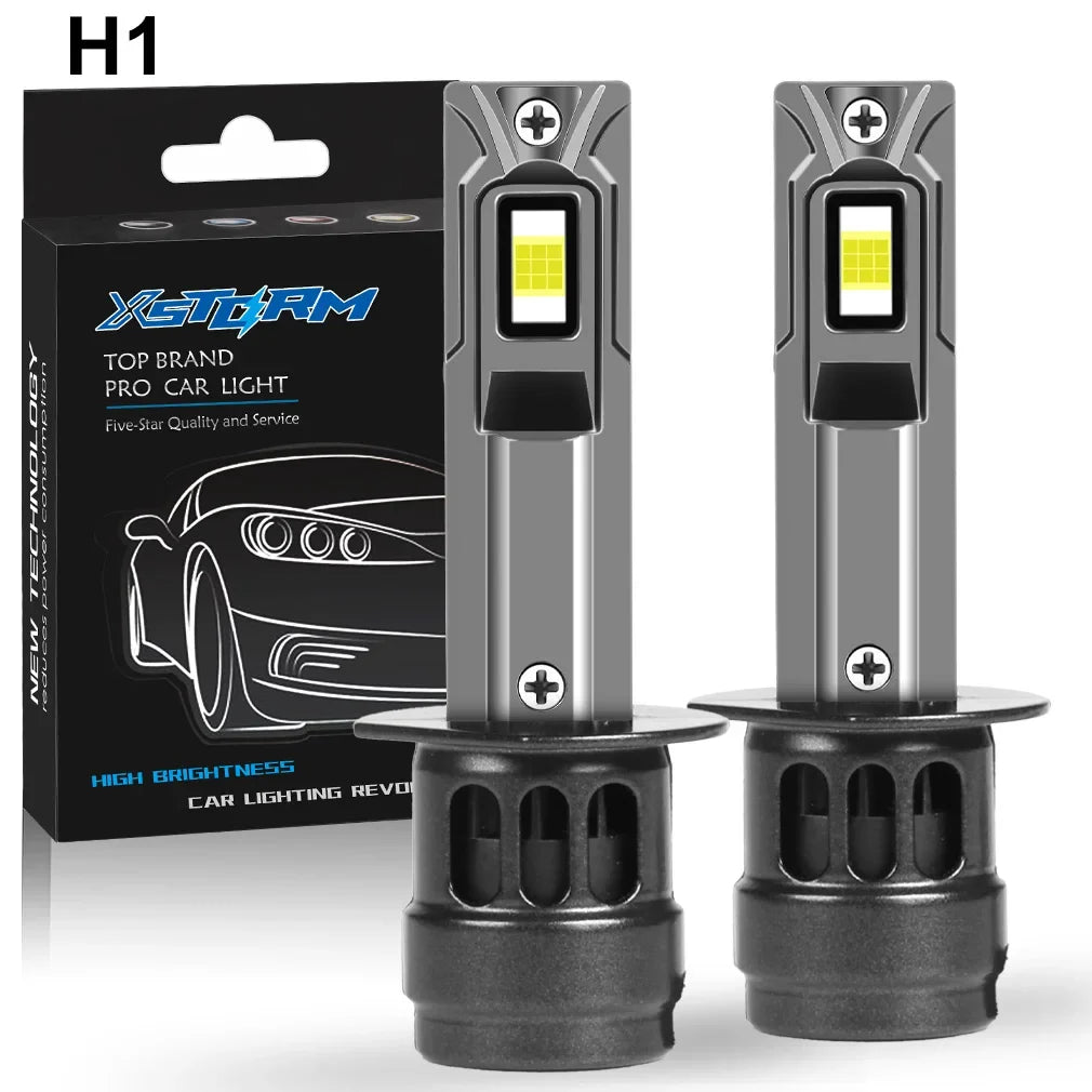 XSTORM H7 H4 H1 H11 LED Headlight Bulbs 120W 40000LM 6000K Canbus