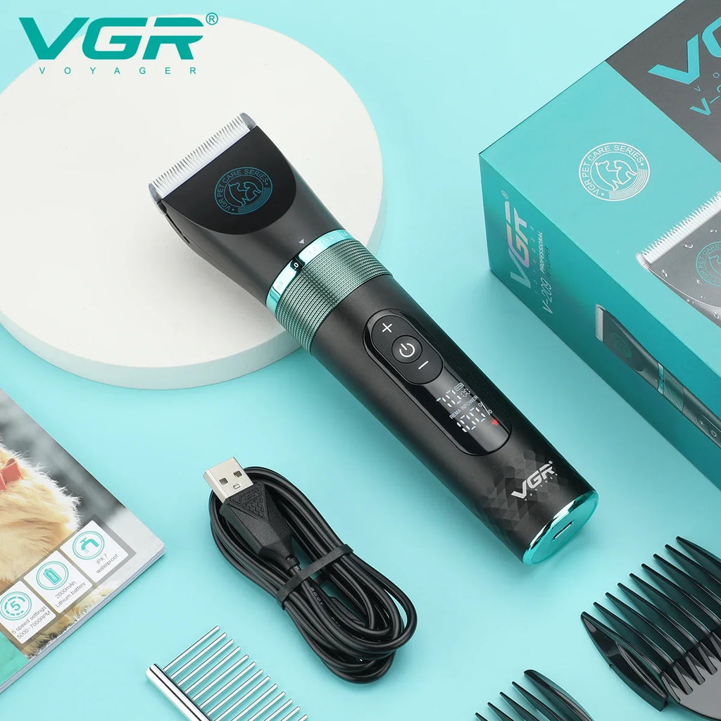 VGR V-209 Electric Pet Hair Clipper & Trimmer for Cats & Dogs