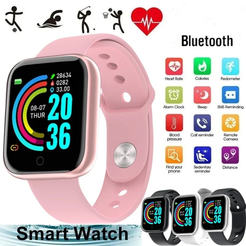 Y68 Smart Watch – Fitness Tracker & Heart Rate Monitor
