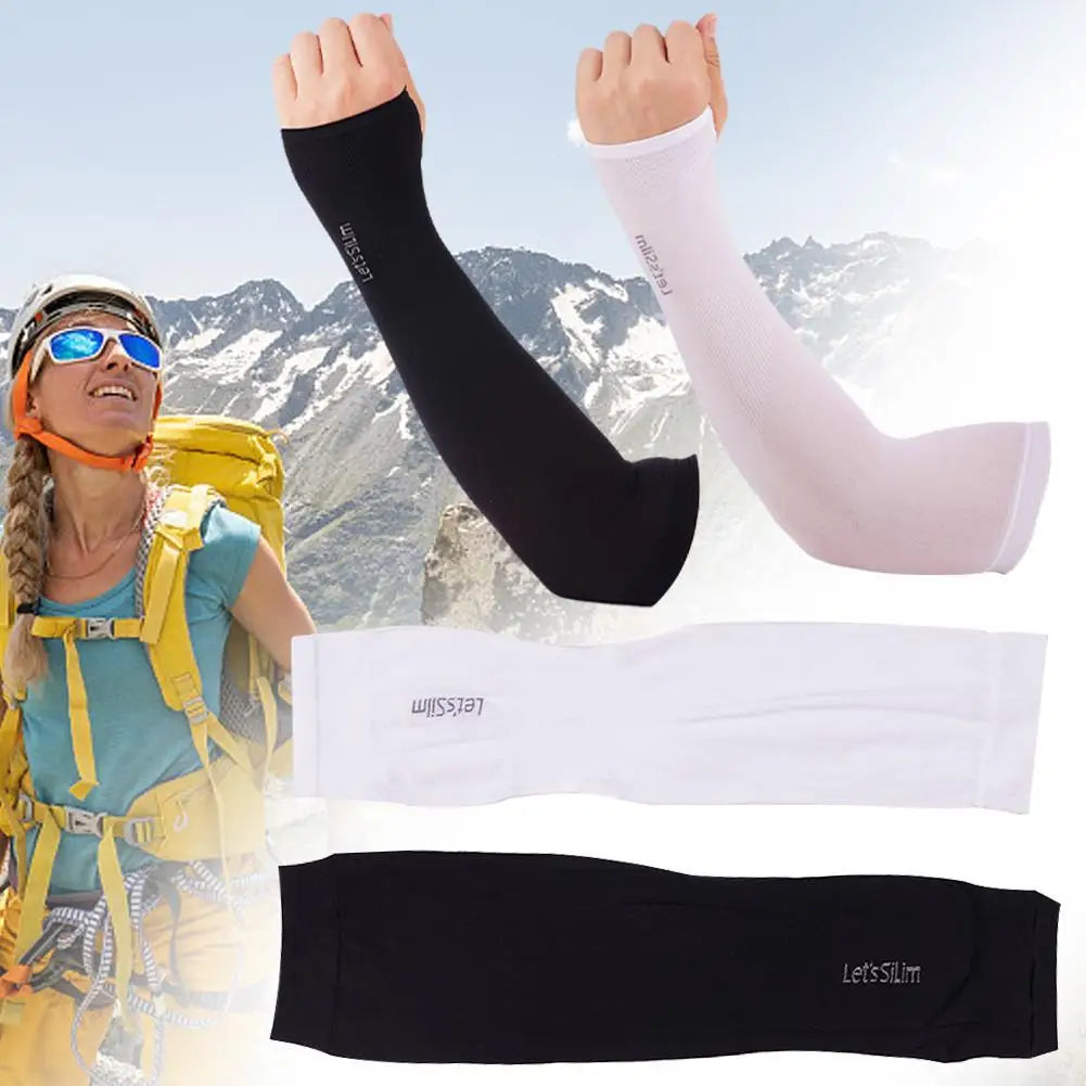 UV Protection Arm Sleeves with Thumb Hole | Fishing & Cycling