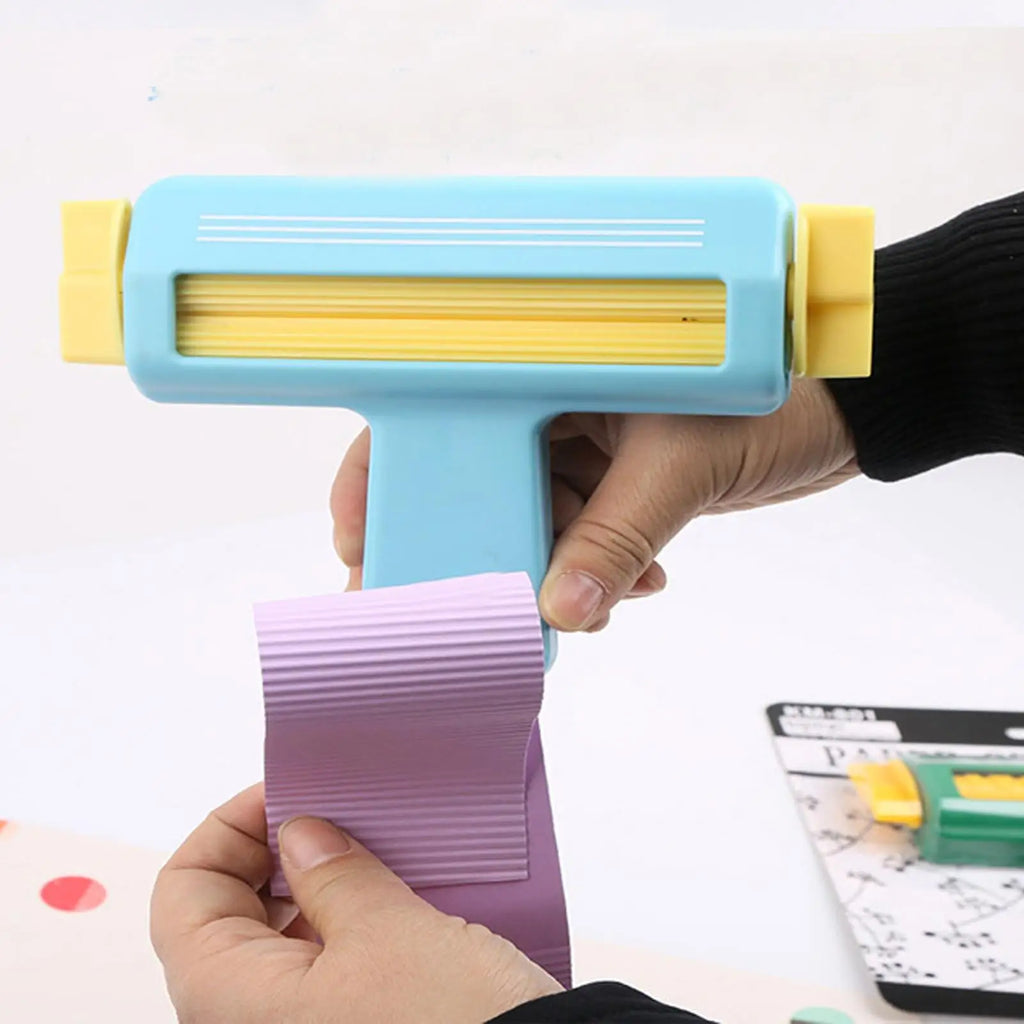 Paper Crimper & Texture Roller – DIY Wave Shaper Craft Tool