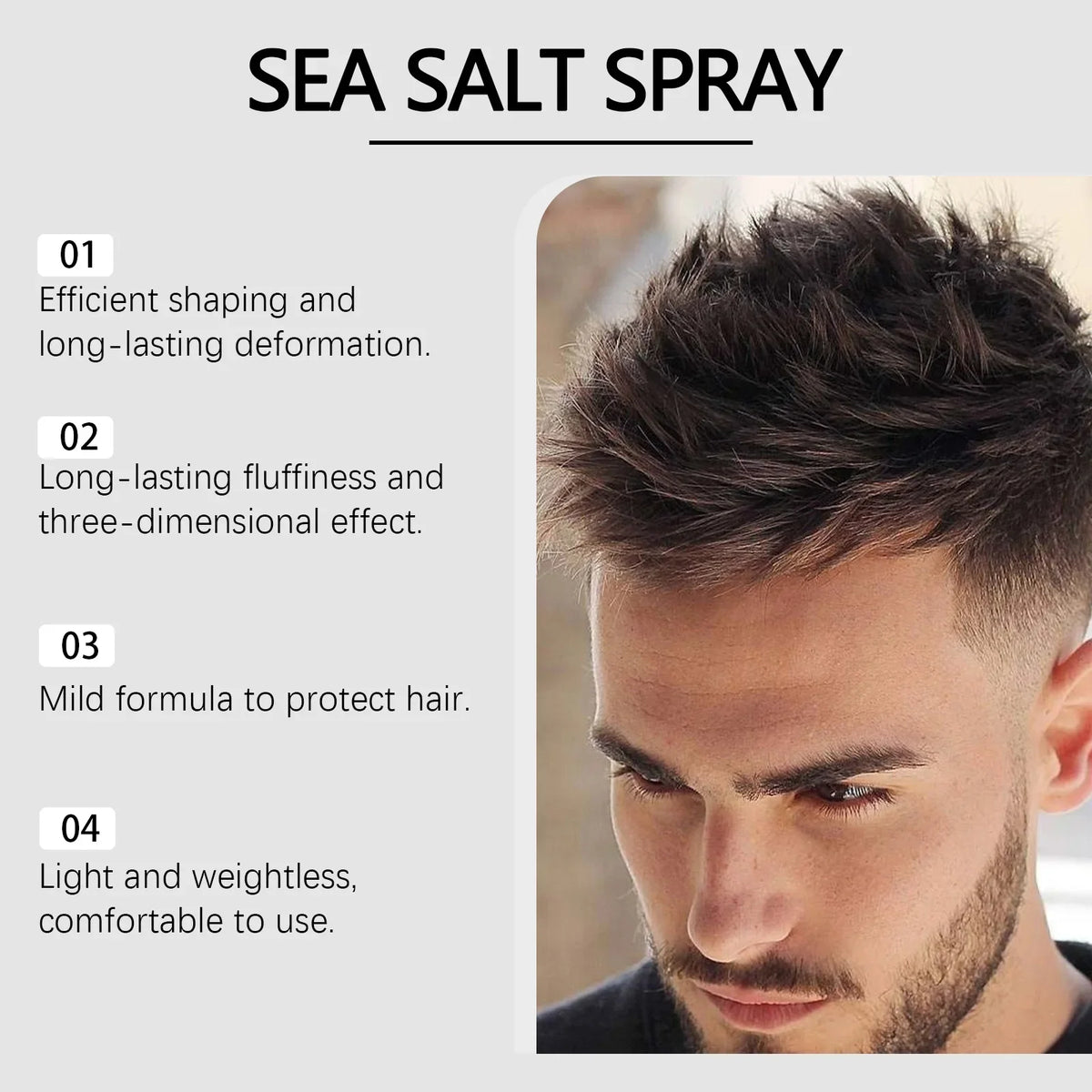 Sea Salt Styling Spray – Strong Hold, Volume & Texture 100ml