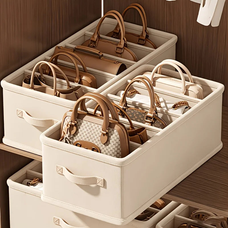 Bag Organizer Divider Box – Closet & Clothing Storage 1-2 Pc