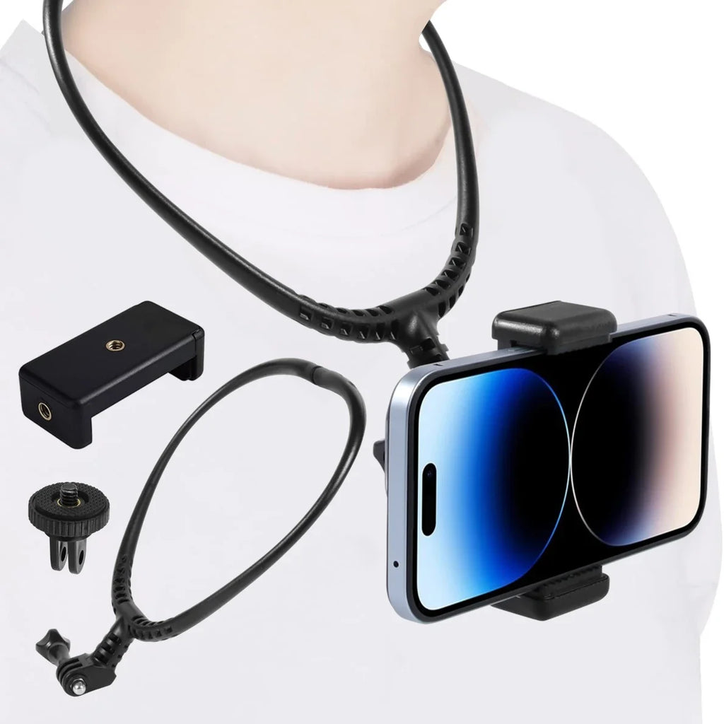Neck Mount Strap for GoPro Hero 13, Insta360 X4 & DJI Osmo