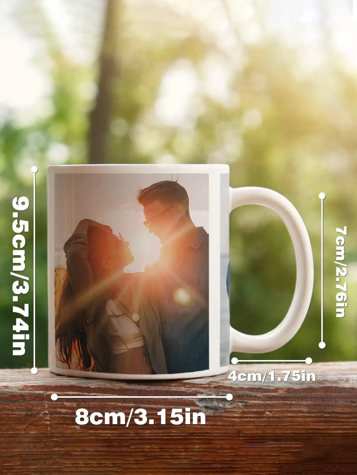 Custom Photo Mug – Personalized 11oz Ceramic Gift Mug