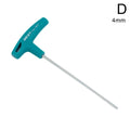 KITPIPI T-Handle Hex Allen Wrench | CRV 2mm–10mm