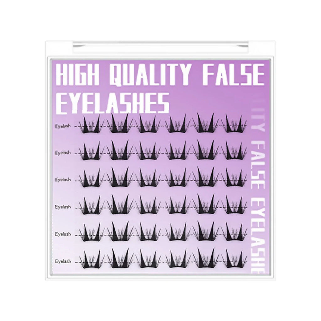 Glue-Free Self-Adhesive Cluster Lashes | Wispy 7–13mm Extensions