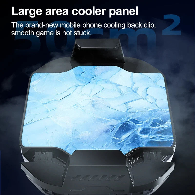 Smartphone Cooler Phone Cooling Fan Mobile Gaming Cell Plate Games